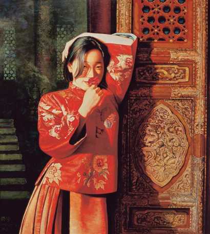 姜国芳 2003年4月作 春风吹进紫禁城